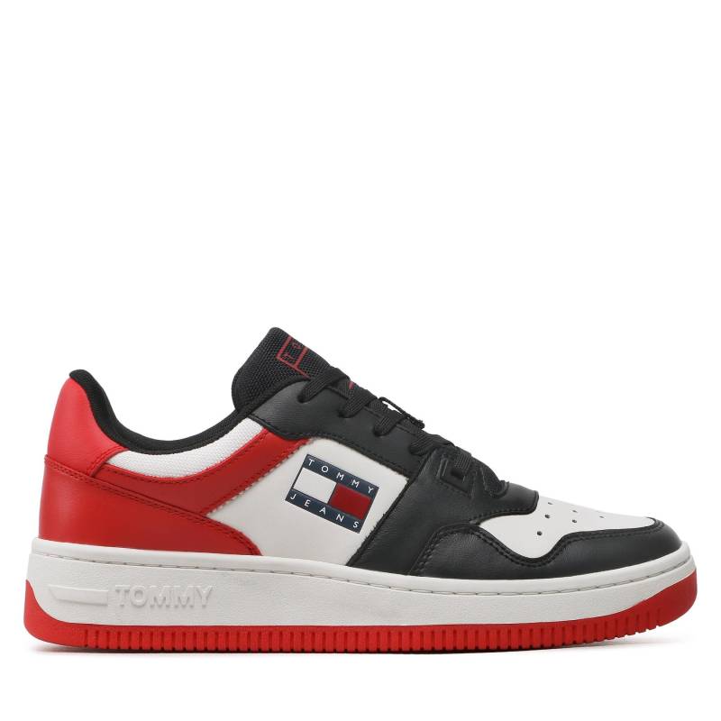 Sneakers Tommy Jeans Basket Leather EM0EM01162 Bunt von Tommy Jeans