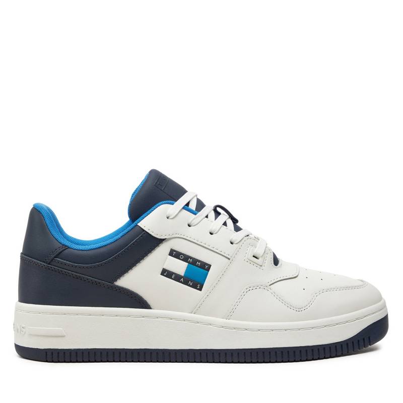 Sneakers Tommy Jeans Basket Leather EM0EM01434 Dunkelblau von Tommy Jeans