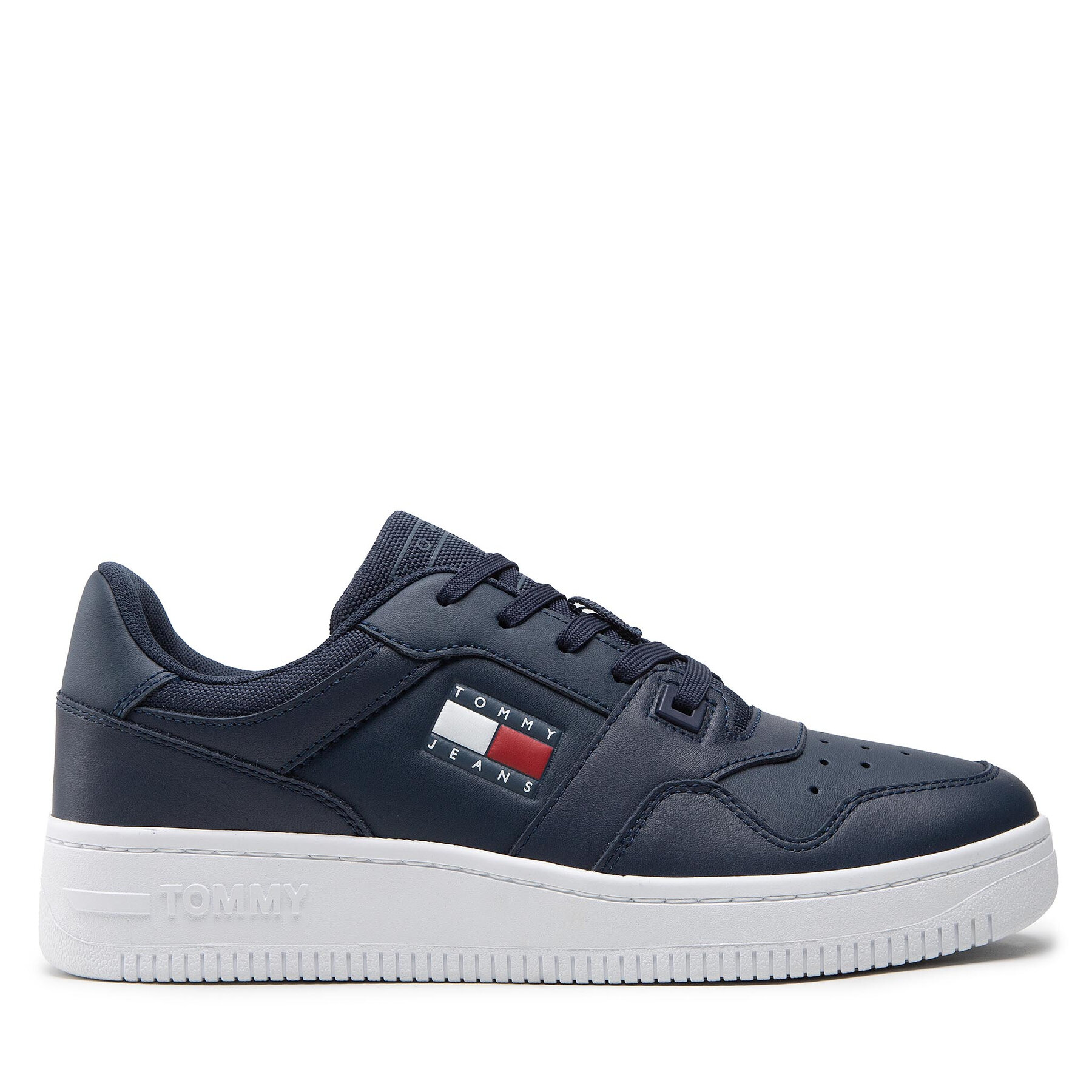 Sneakers Tommy Jeans Retro Basket EM0EM00955 Dunkelblau von Tommy Jeans