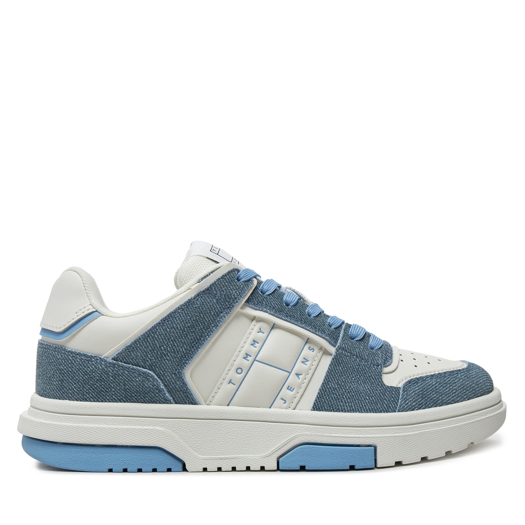 Sneakers Tommy Jeans The Brooklyn Denim Leather EN0EN02578 Blau von Tommy Jeans