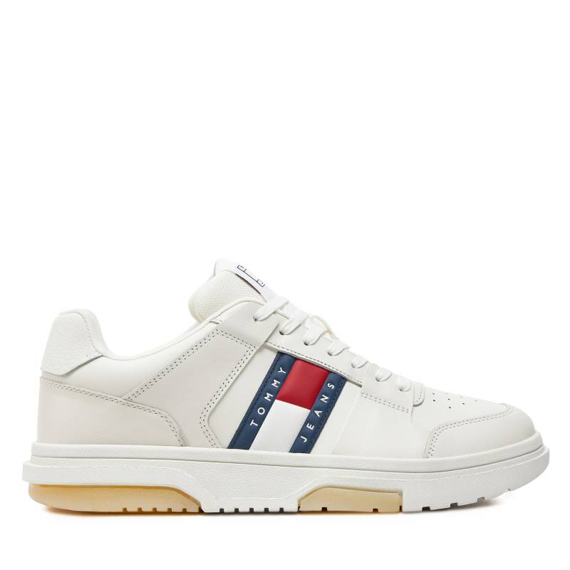 Sneakers Tommy Jeans The Brooklyn Leather EM0EM01429 Weiß von Tommy Jeans