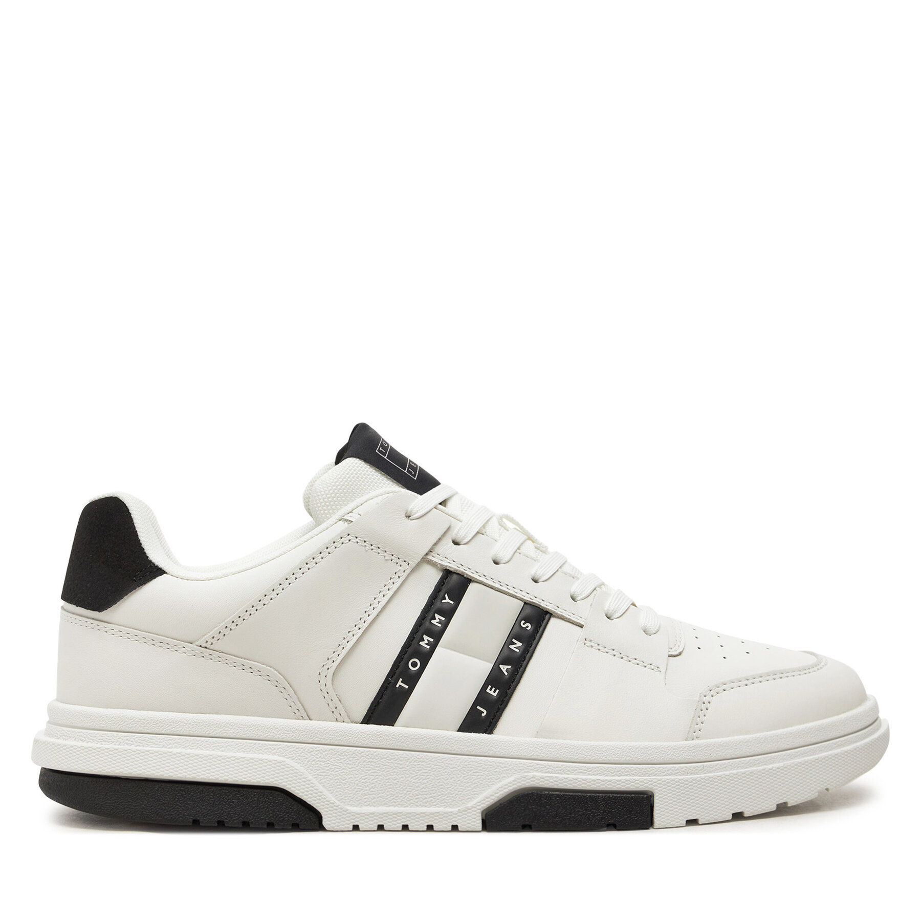 Sneakers Tommy Jeans The Brooklyn Leather EM0EM01521 Weiß von Tommy Jeans