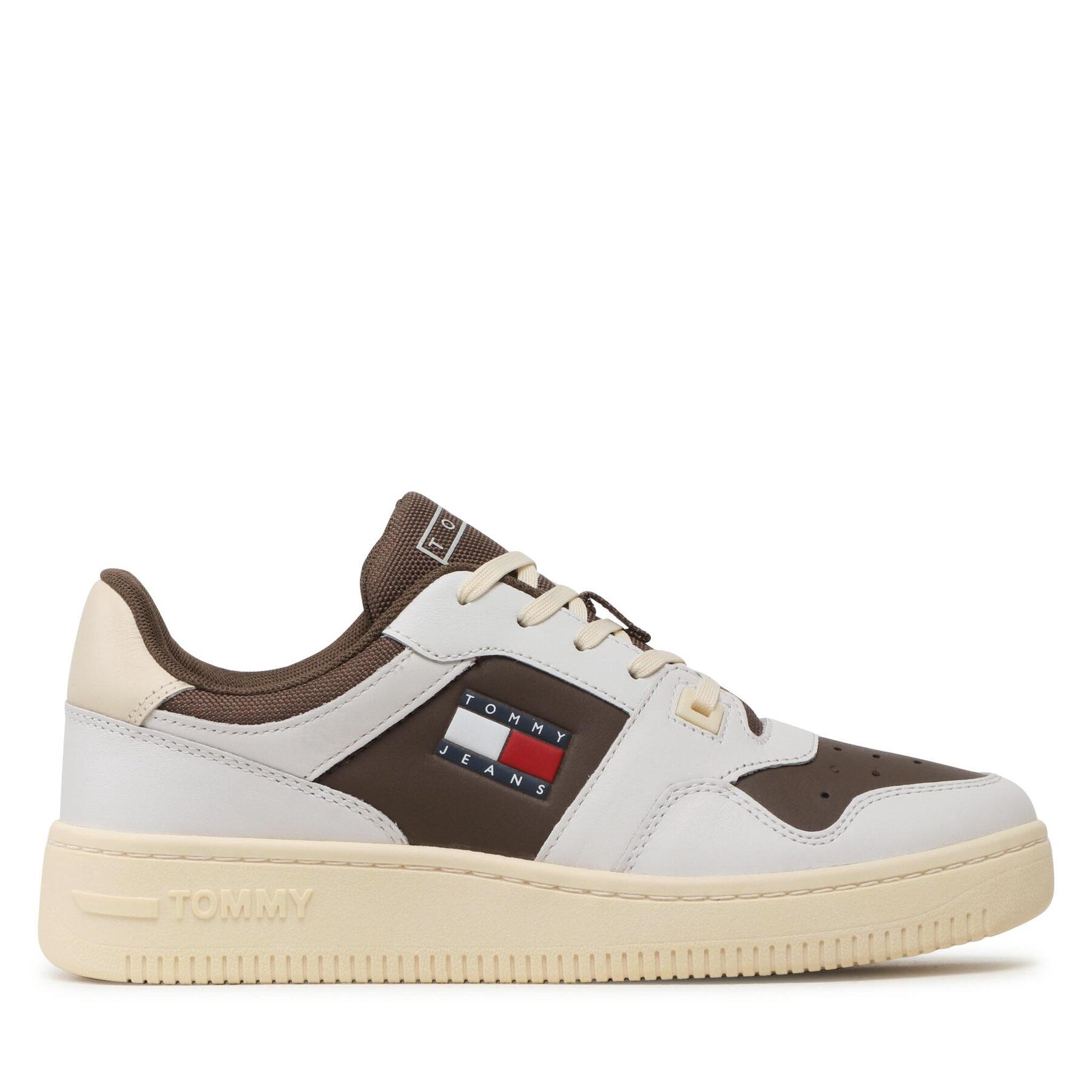 Sneakers Tommy Jeans Tjm Basket Color EM0EM01215 Braun Sneakers Tommy Jeans Tjm Basket Color EM0EM01215 Braun von Tommy Jeans