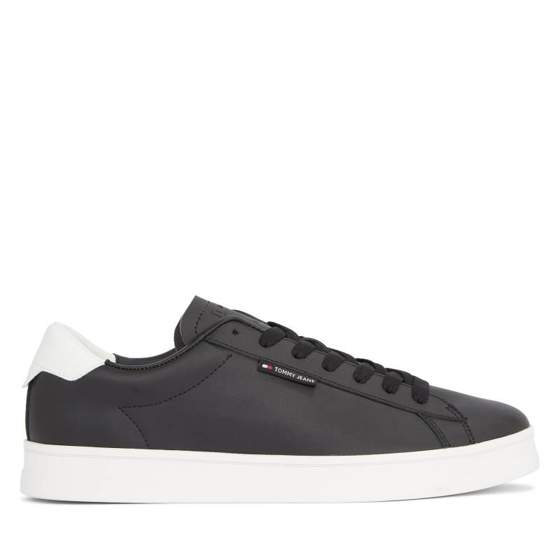 Sneakers Tommy Jeans Tjm Leather Low Cupsole EM0EM01374 Schwarz von Tommy Jeans