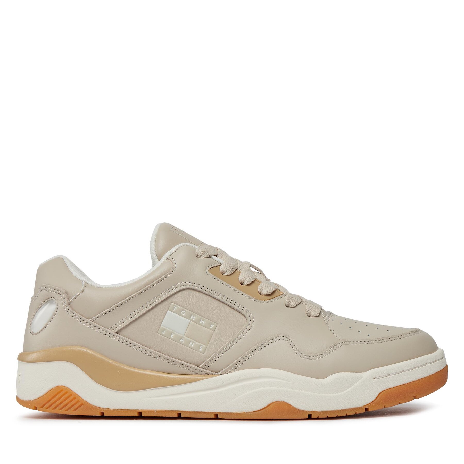 Sneakers Tommy Jeans Tjm Leather Outsole Color EM0EM01350 Beige Sneakers Tommy Jeans Tjm Leather Outsole Color EM0EM01350 Beige von Tommy Jeans