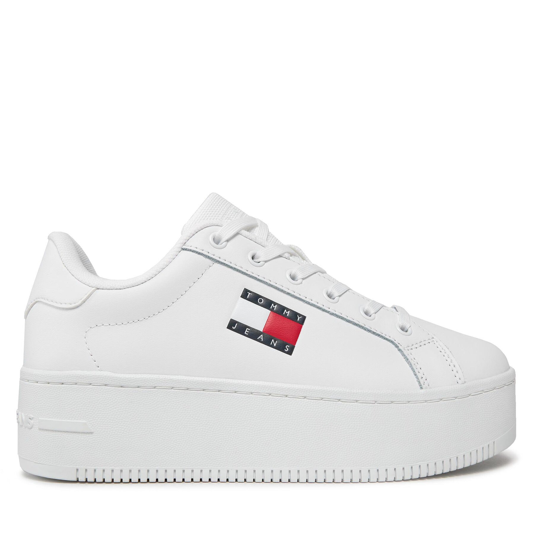 Sneakers Tommy Jeans Tjw Flatform Ess EN0EN02518 Weiß von Tommy Jeans