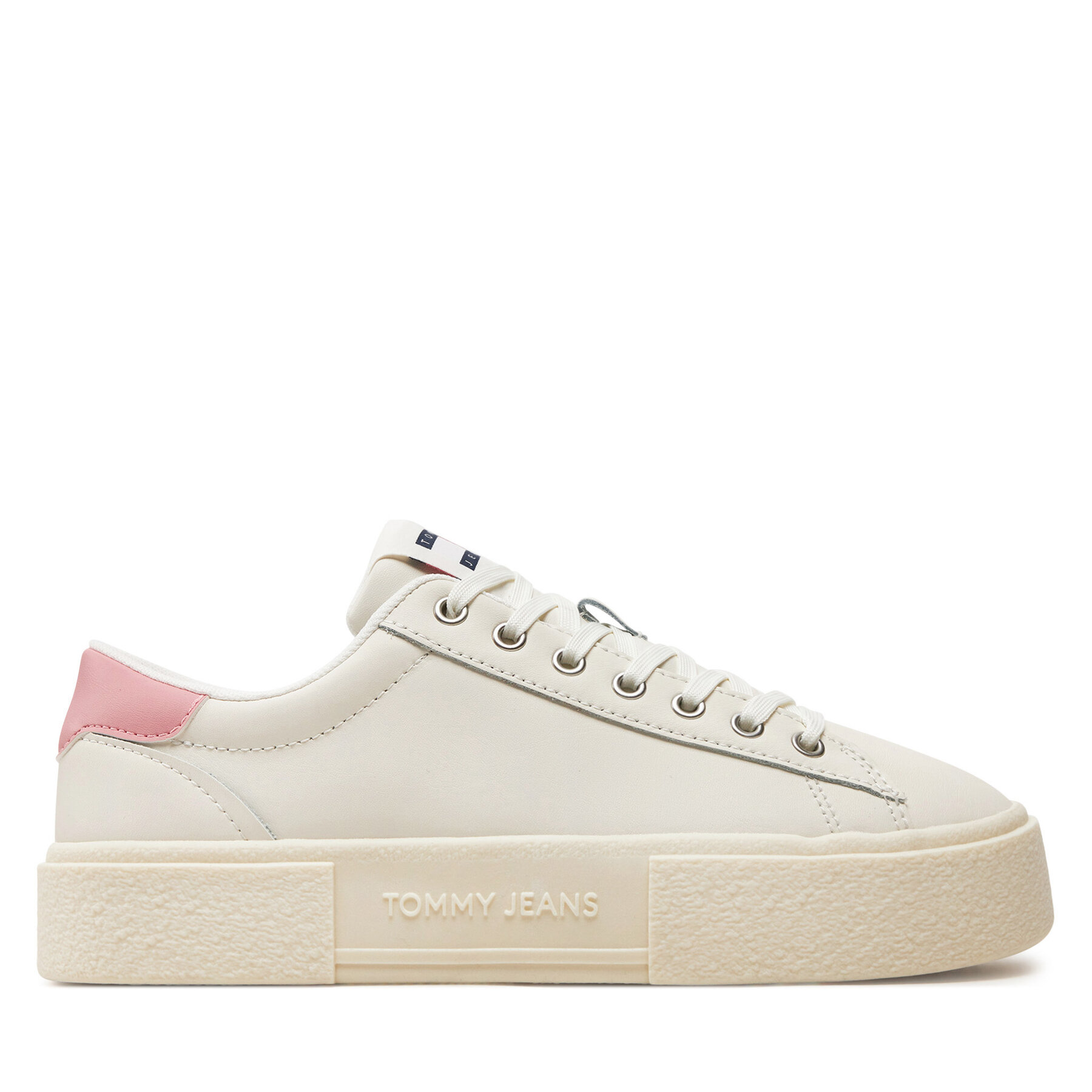 Sneakers Tommy Jeans Tjw Foxing Flatform Sneaker EN0EN02567 Écru von Tommy Jeans