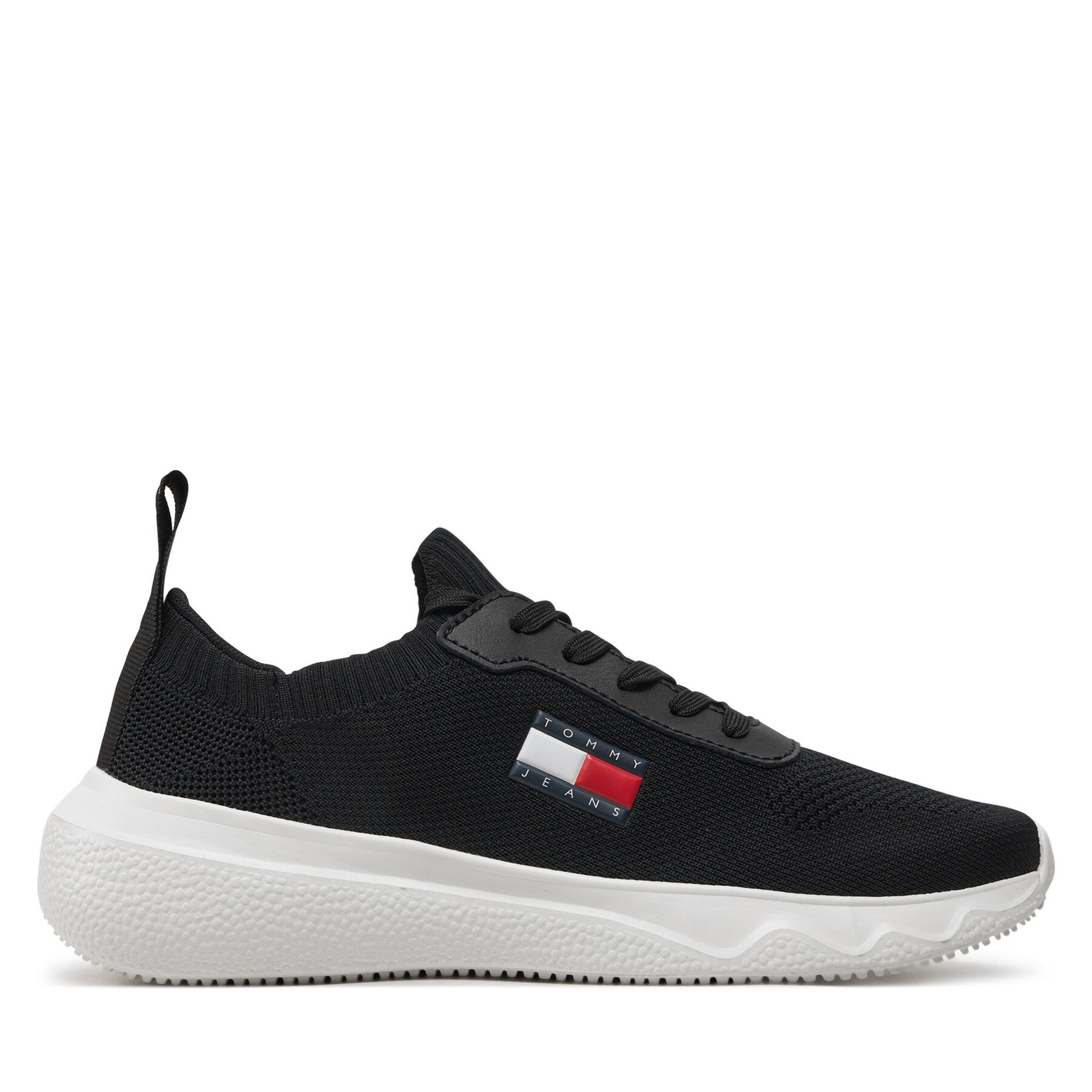 Sneakers Tommy Jeans Tjw Knit Runner EN0EN02564 Schwarz von Tommy Jeans