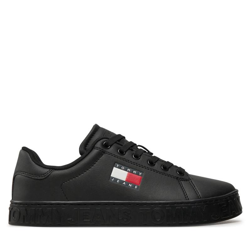 Sneakers Tommy Jeans Tjw Logo Outsole Sneaker Ess EN0EN02703 Schwarz von Tommy Jeans