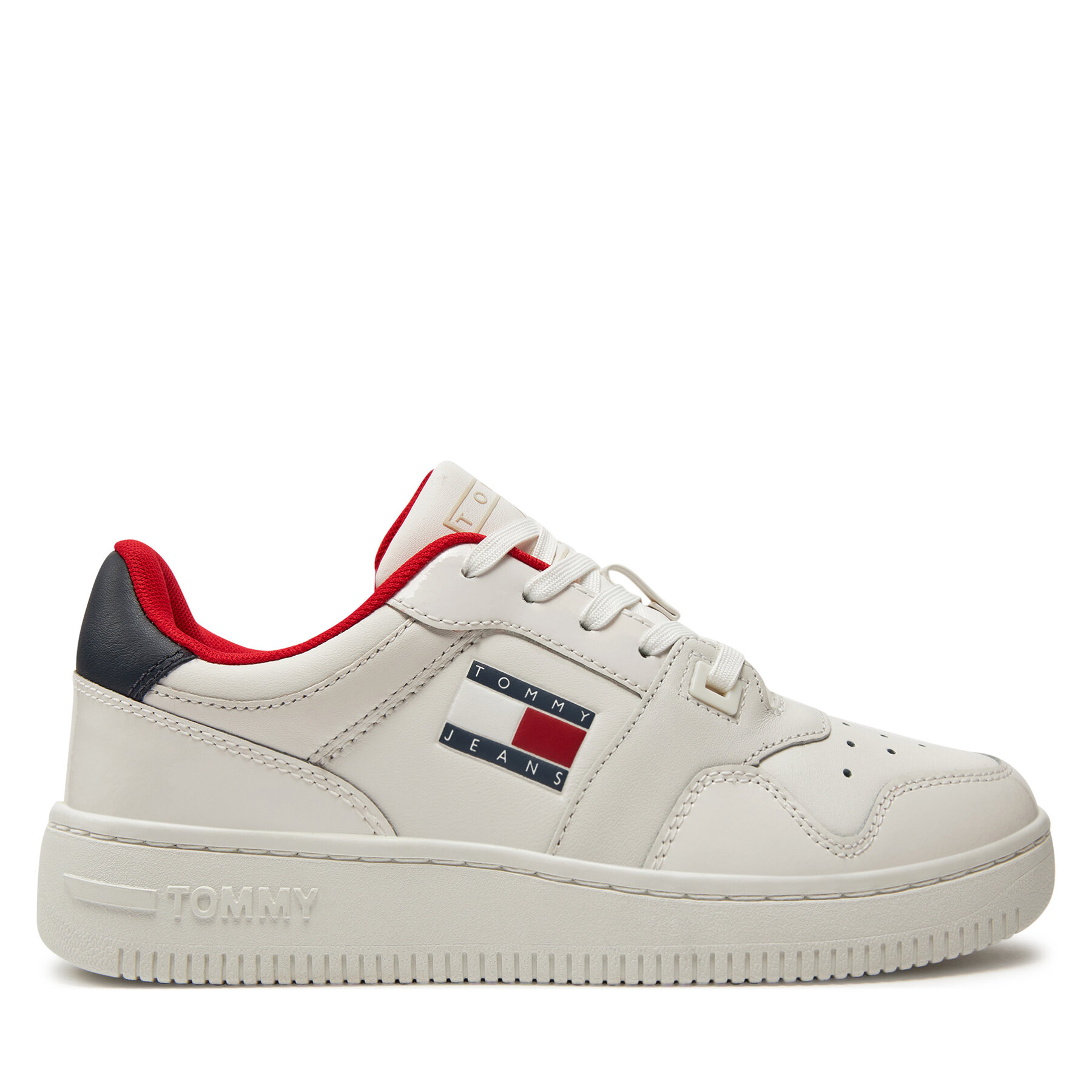 Sneakers Tommy Jeans Tjw Retro Basket EN0EN02206 Écru von Tommy Jeans