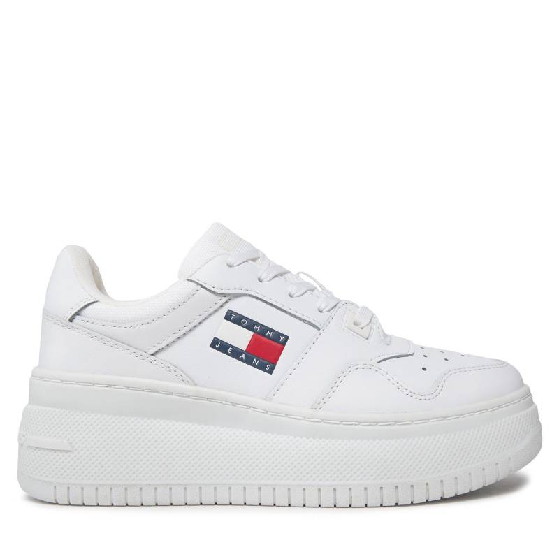 Sneakers Tommy Jeans Tjw Retro Basket Flatform Ess EN0EN02506 Weiß von Tommy Jeans