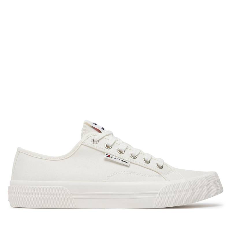 Sneakers aus Stoff Tommy Jeans EM0EM01365 Weiß von Tommy Jeans