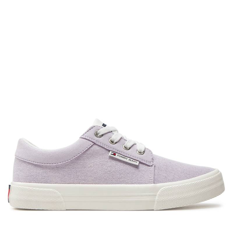 Sneakers aus Stoff Tommy Jeans Tjw Vulc Skate Derby EN0EN02494 Violett von Tommy Jeans