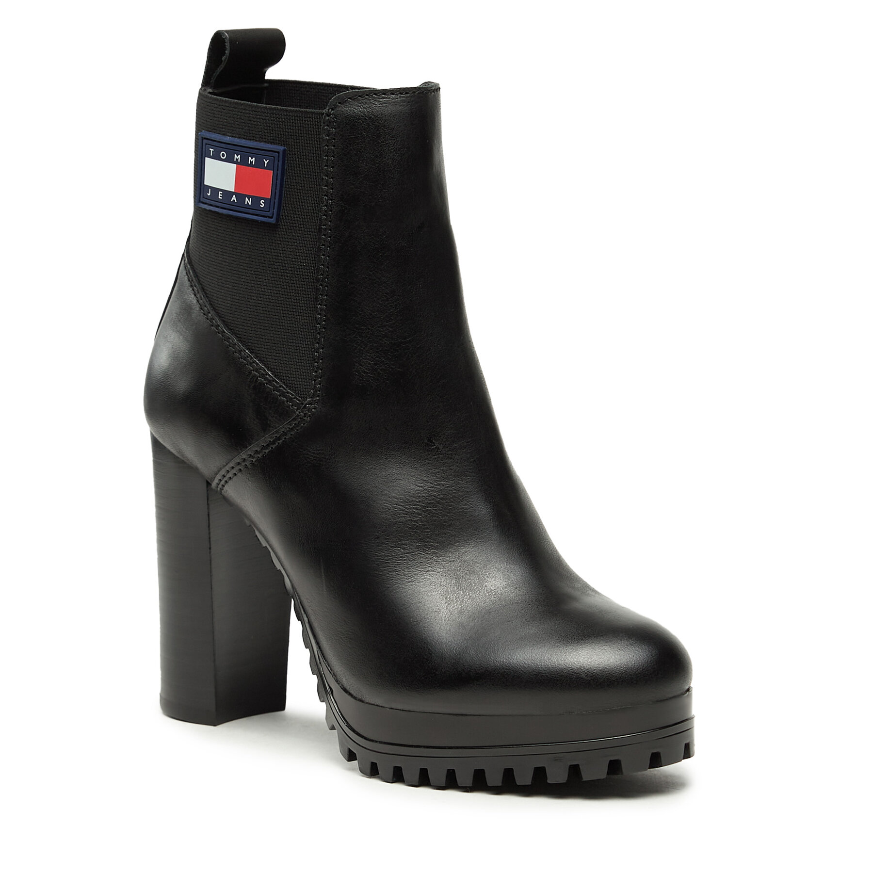 Stiefeletten Tommy Jeans Tjw New Ess High Heel Boot EN0EN02439 Schwarz von Tommy Jeans