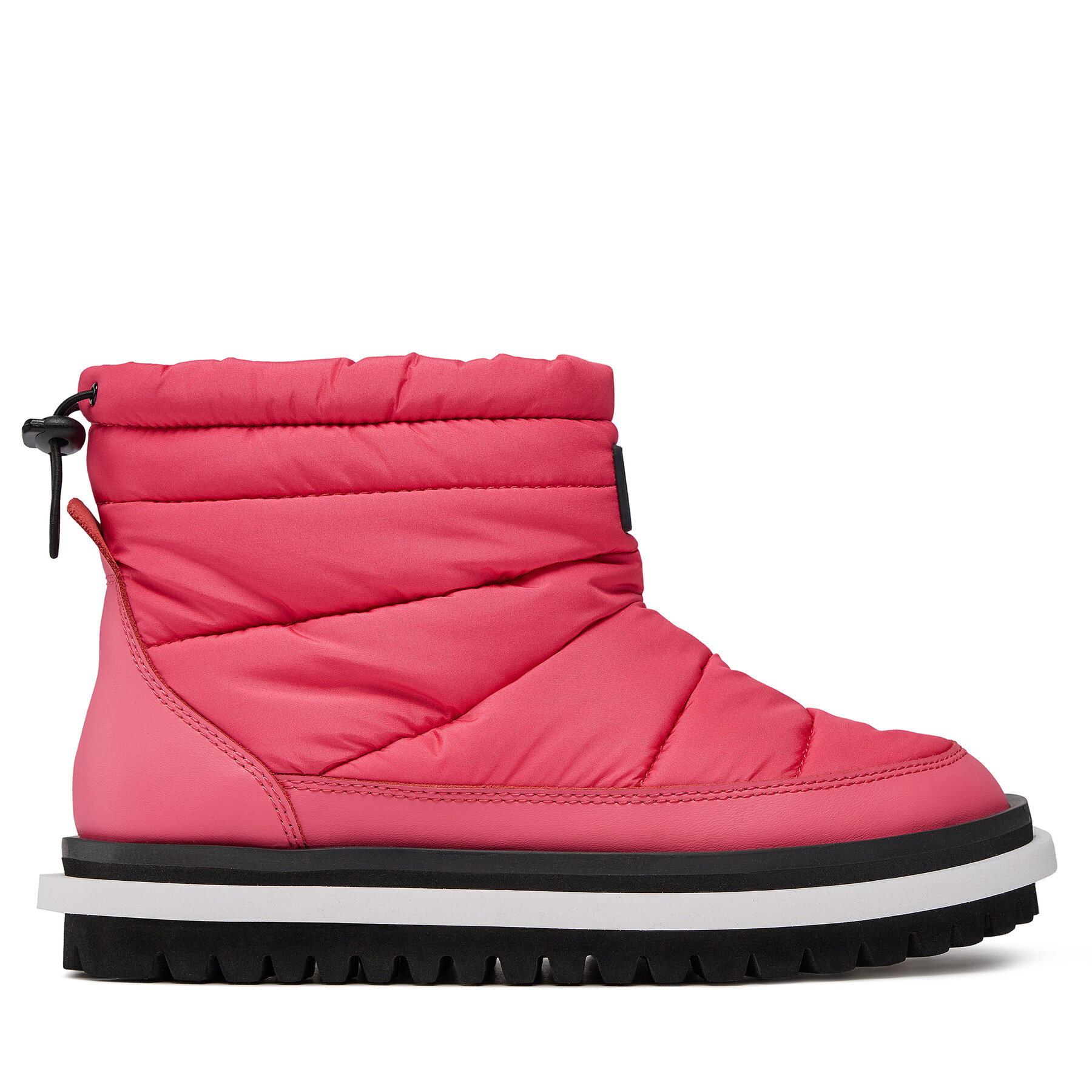 Stiefeletten Tommy Jeans Tjw Padded Flat Boot EN0EN02292 Rosa von Tommy Jeans