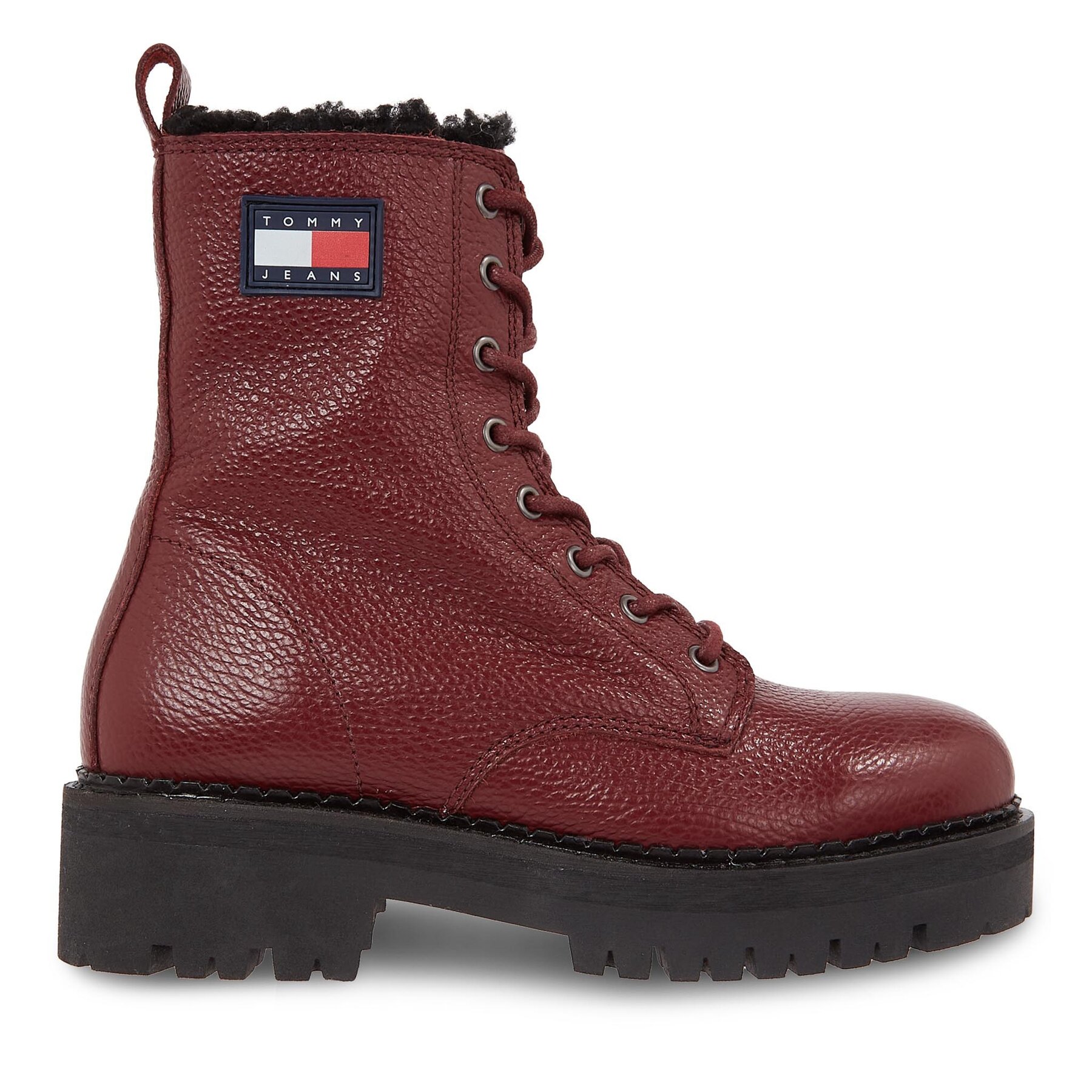 Stiefeletten Tommy Jeans Tjw Urban Tumbled Ltr Wl EN0EN02317 Braun von Tommy Jeans