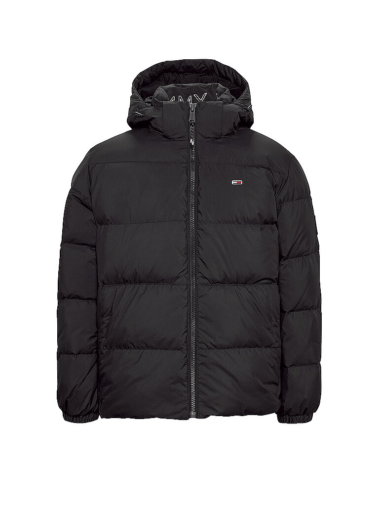 TOMMY JEANS Daunenjacke  ESSENTIAL schwarz | L von Tommy Jeans