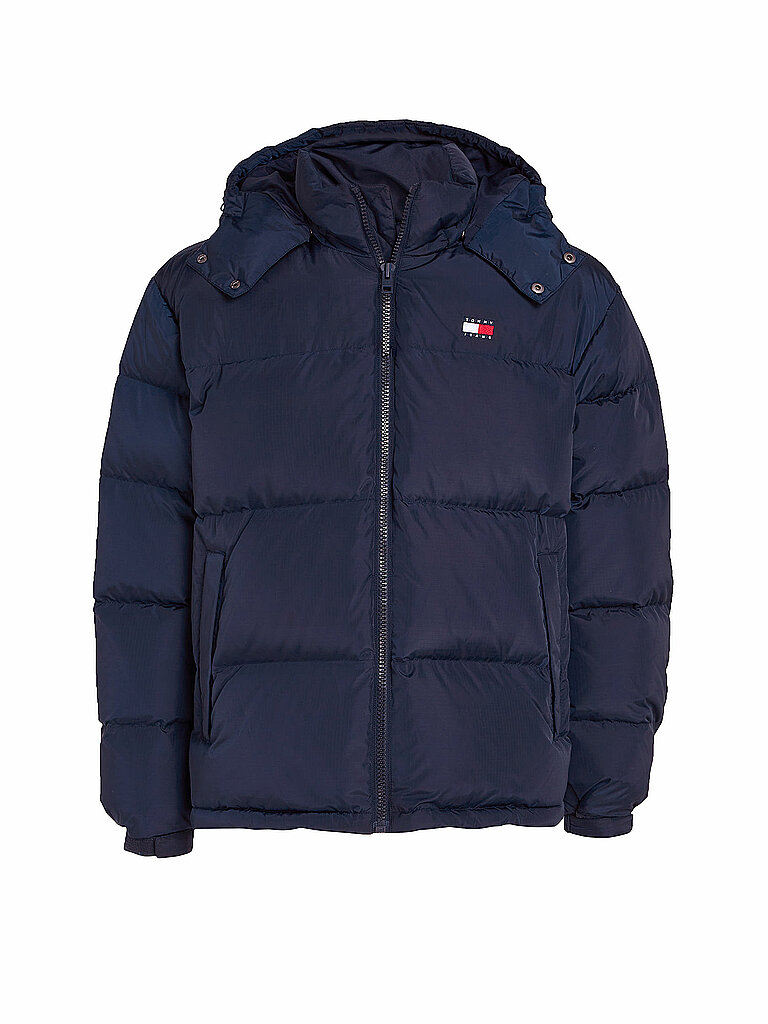 TOMMY JEANS Daunensteppjacke ALASKA dunkelblau | M von Tommy Jeans