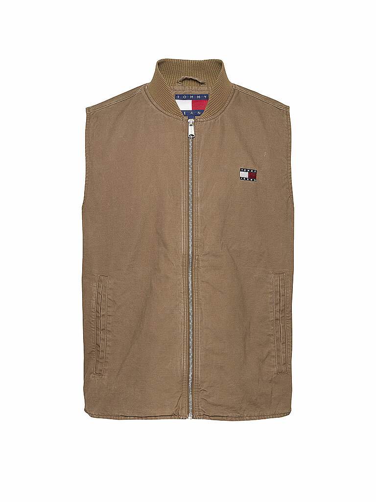TOMMY JEANS Gilet braun | XL TOMMY JEANS Gilet braun | XL von Tommy Jeans