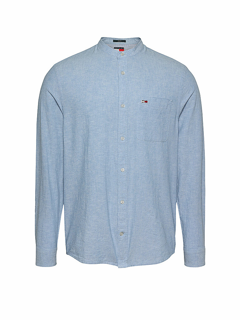 TOMMY JEANS Hemd  hellblau | L von Tommy Jeans