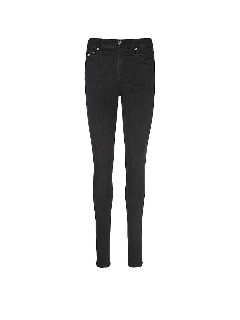 TOMMY JEANS Jeans Skinny Fit NORA schwarz | 24/L34 von Tommy Jeans