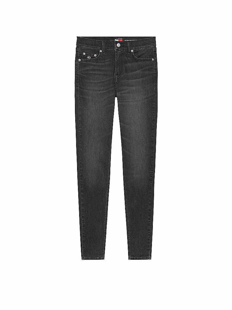 TOMMY JEANS Jeans Slim Fit NORA schwarz | 24/L30 von Tommy Jeans