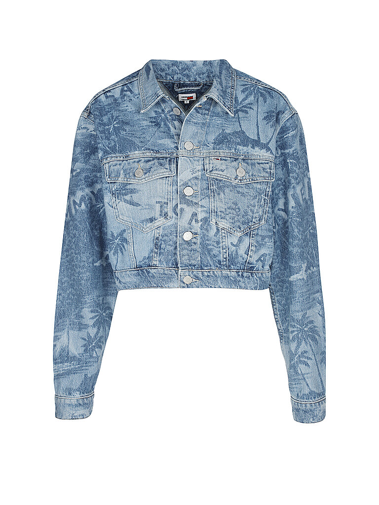 TOMMY JEANS Jeansjacke CLAIRE  blau | XS von Tommy Jeans