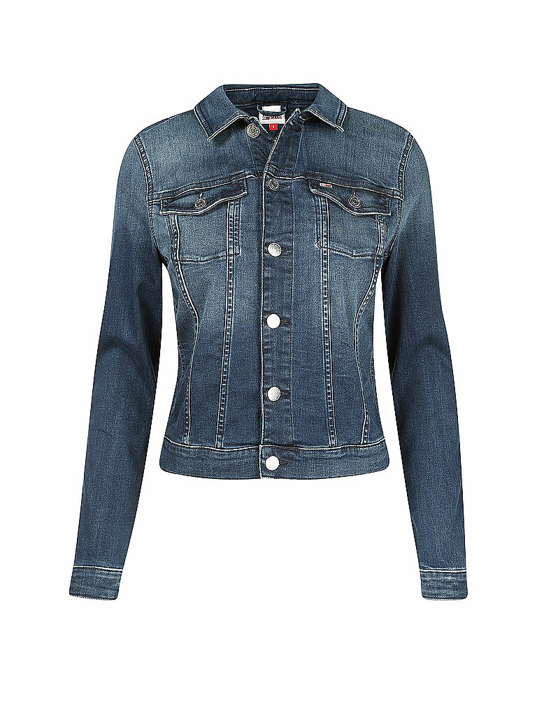 TOMMY JEANS Jeansjacke blau | L von Tommy Jeans