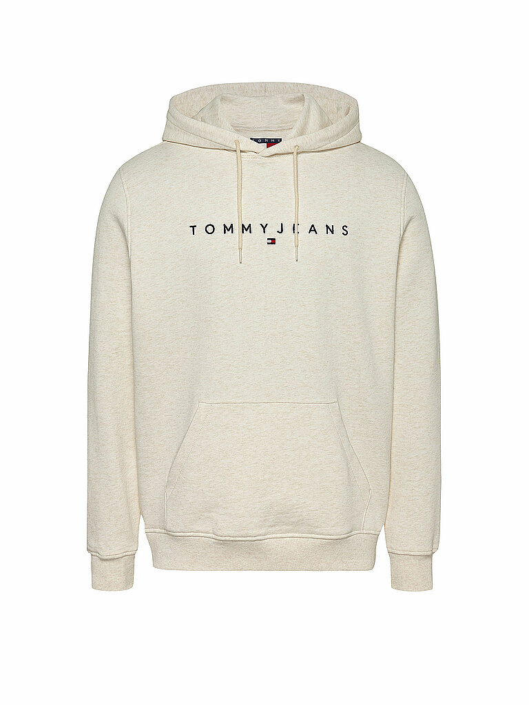 TOMMY JEANS Kapuzensweater - Hoodie beige | L von Tommy Jeans