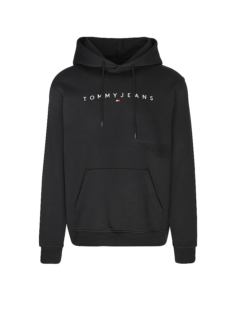 TOMMY JEANS Kapuzensweater - Hoodie schwarz | L von Tommy Jeans