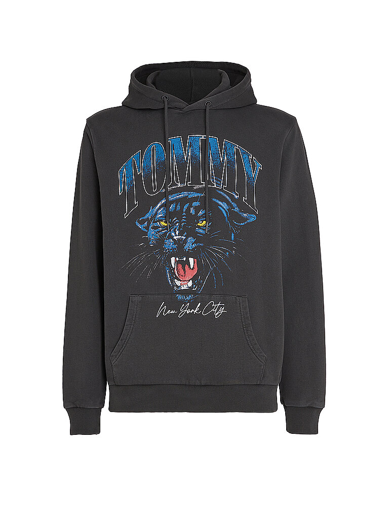 TOMMY JEANS Kapuzensweater - Hoodie schwarz | XS von Tommy Jeans