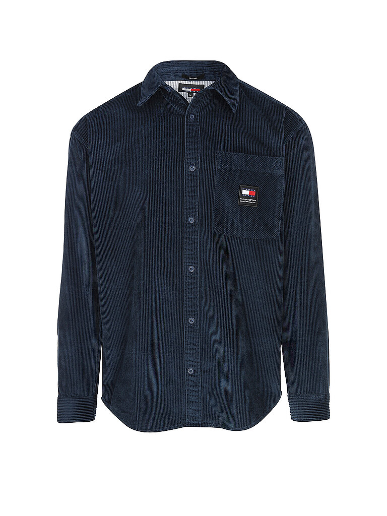 TOMMY JEANS Overshirt dunkelblau | S von Tommy Jeans