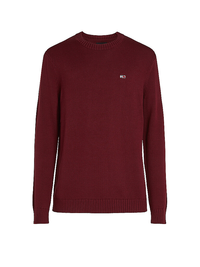 TOMMY JEANS Pullover beere | L von Tommy Jeans