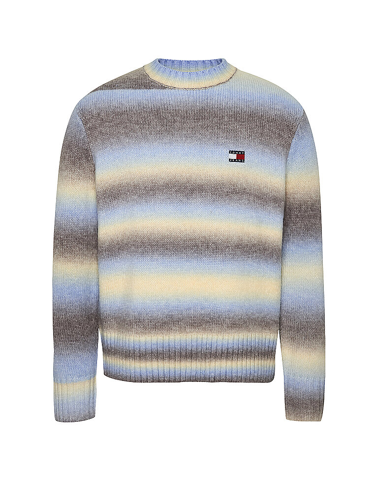 TOMMY JEANS Pullover  hellblau | L von Tommy Jeans