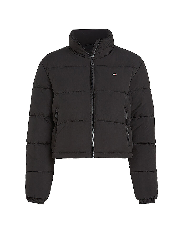 TOMMY JEANS Steppjacke schwarz | L von Tommy Jeans