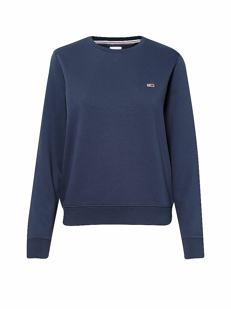 TOMMY JEANS Sweater blau | L von Tommy Jeans