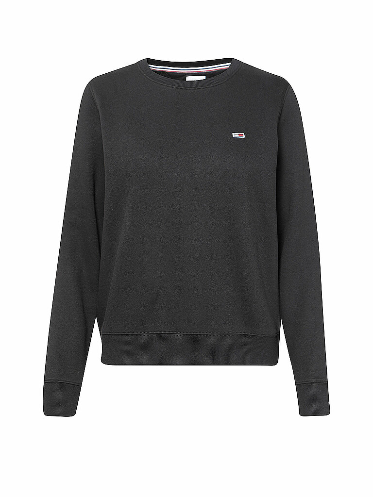 TOMMY JEANS Sweater schwarz | L von Tommy Jeans