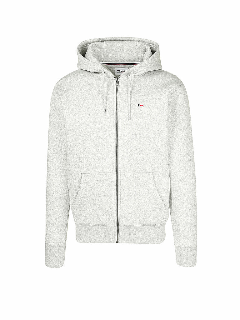 TOMMY JEANS Sweatjacke grau | L von Tommy Jeans