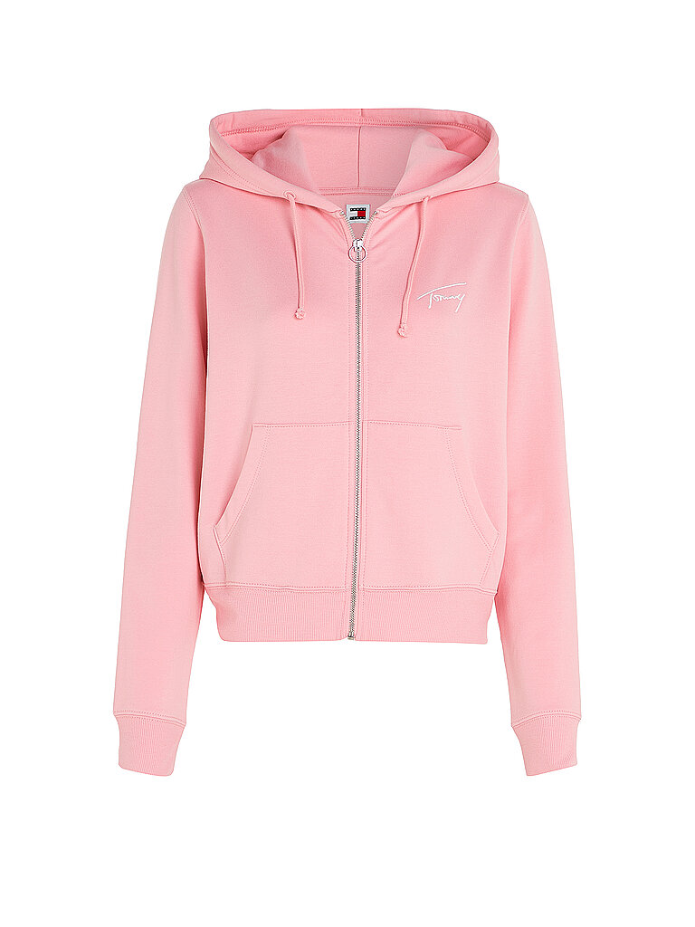 TOMMY JEANS Sweatjacke rosa | XL von Tommy Jeans