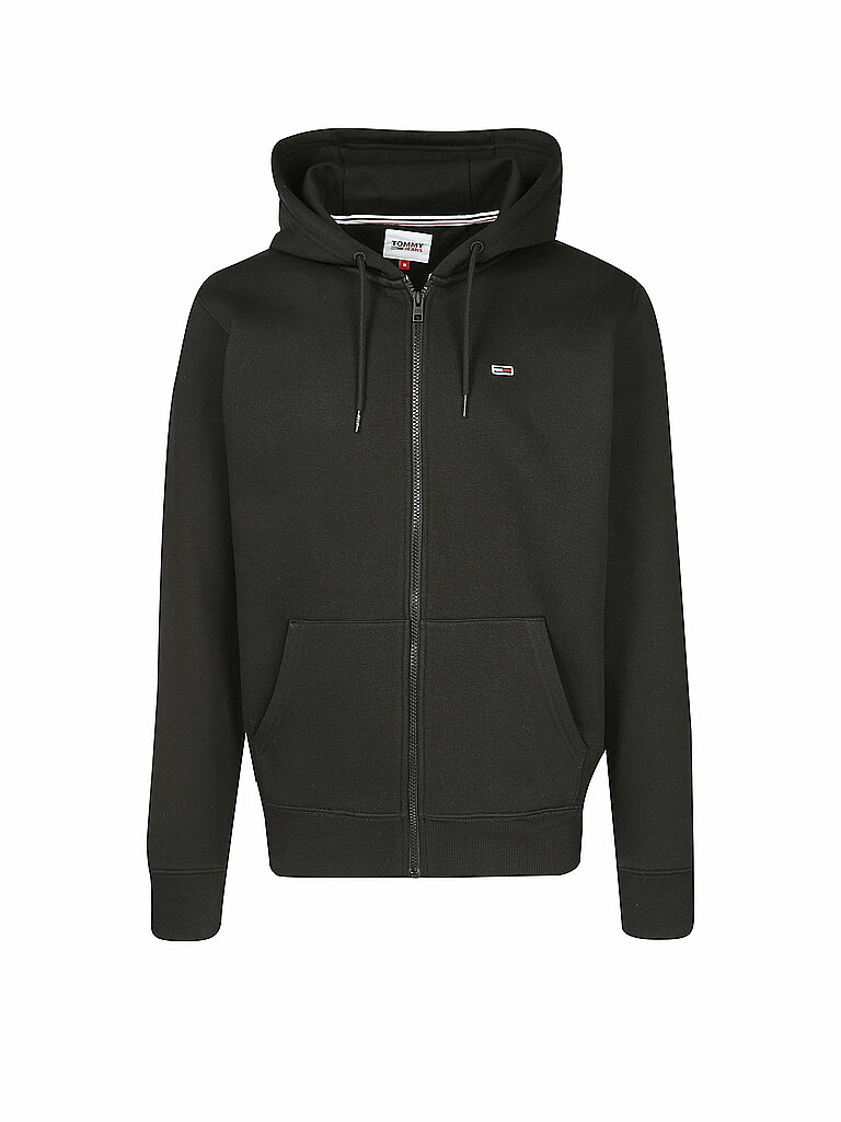 TOMMY JEANS Sweatjacke schwarz | L von Tommy Jeans