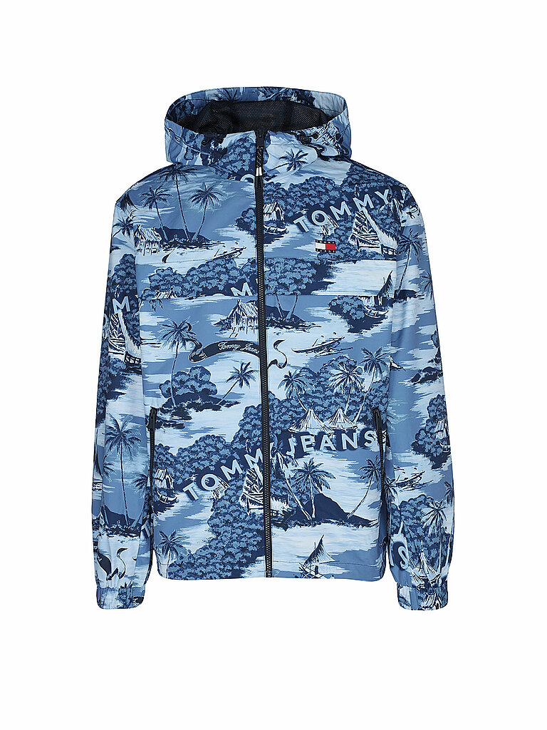 TOMMY JEANS Windbreaker  blau | M von Tommy Jeans