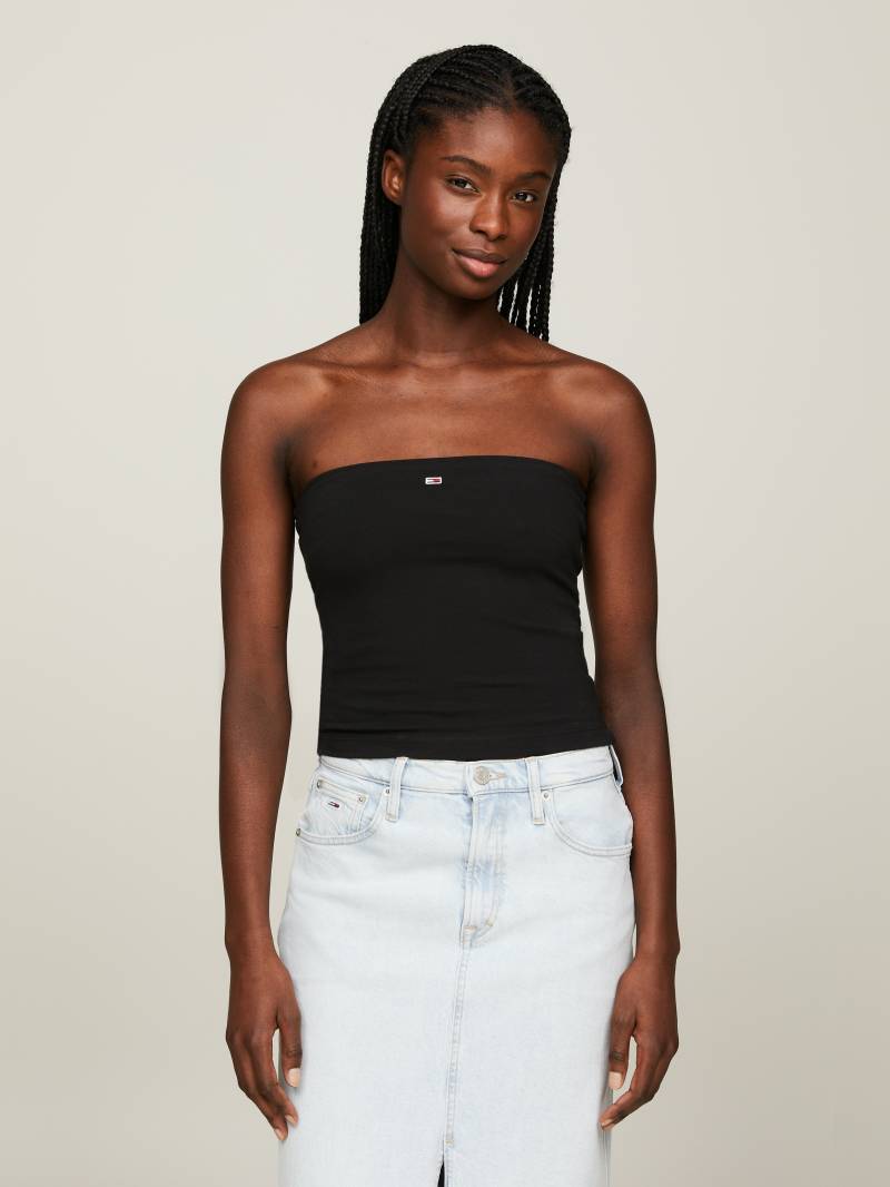 Tommy Jeans Bandeautop »TJW SLIM ESSENTIAL TUBE TOP«, mit Tommy Jeans Logo-Flag von Tommy Jeans