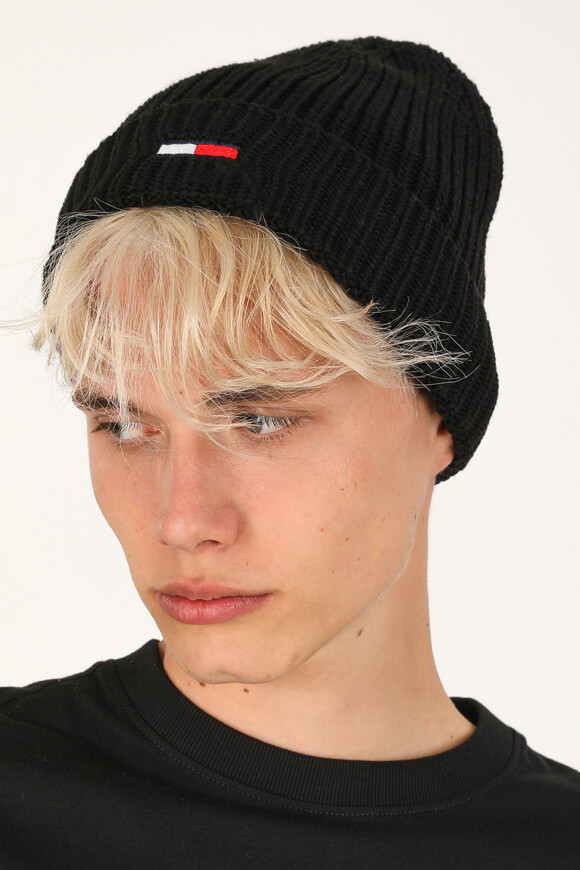 Tommy Jeans Beanie | Schwarz | Herren  | Einheitsgroesse von Tommy Jeans