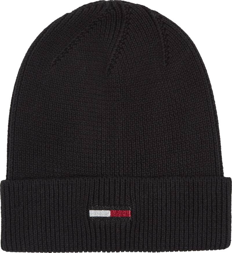 Tommy Jeans Beanie »TJW ELONGATED FLAG BEANIE«, mit Logostickerei von Tommy Jeans