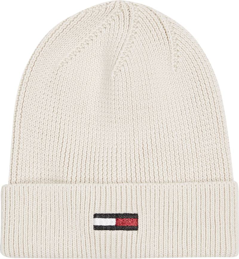 Tommy Jeans Beanie »TJW ELONGATED FLAG BEANIE«, mit Logostickerei von Tommy Jeans