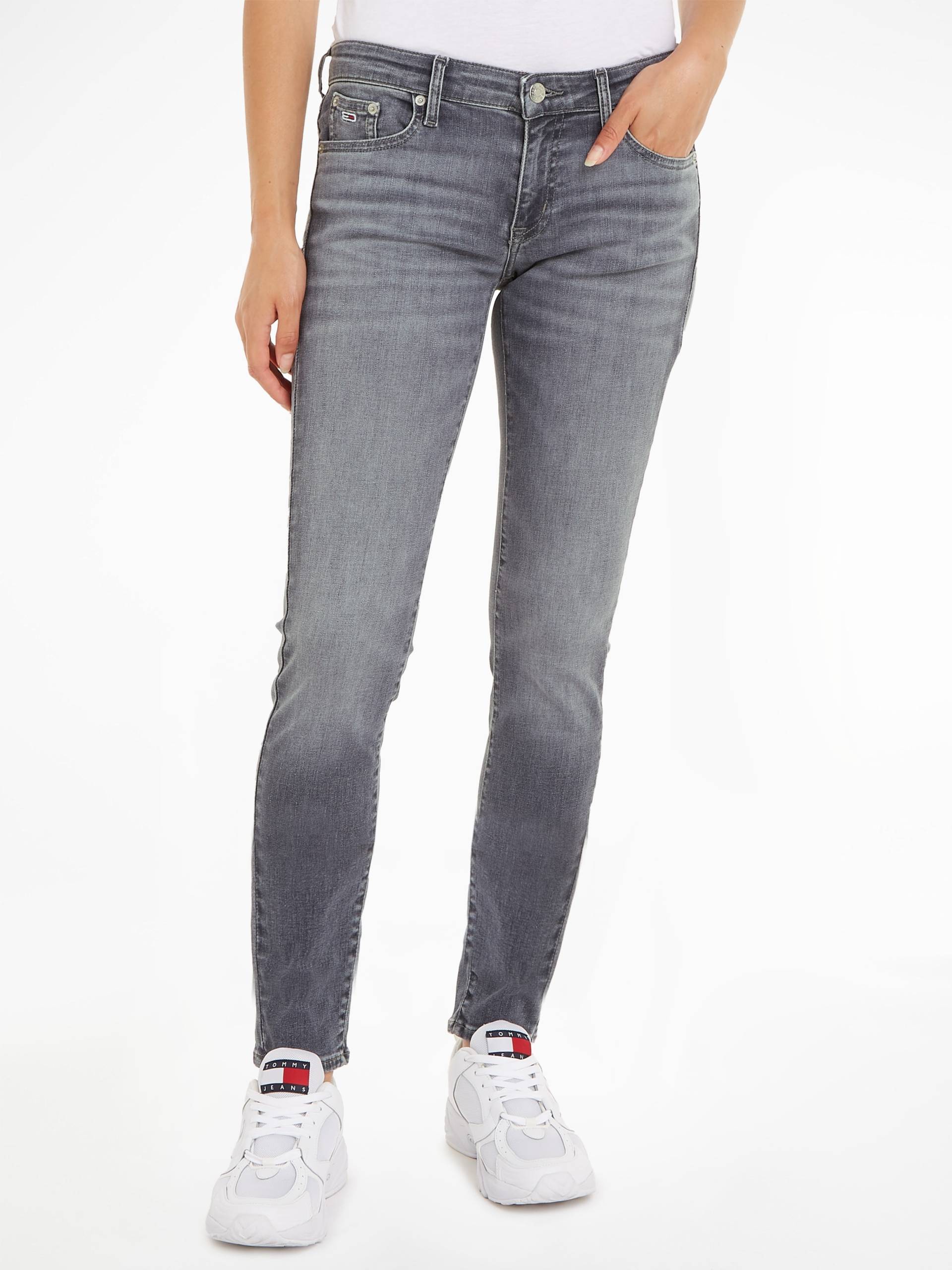 Tommy Jeans Slim-fit-Jeans »Skinny Jeans Marken Low Waist Mittlere Leibhöhe«, mit Faded-Out Effekten von Tommy Jeans