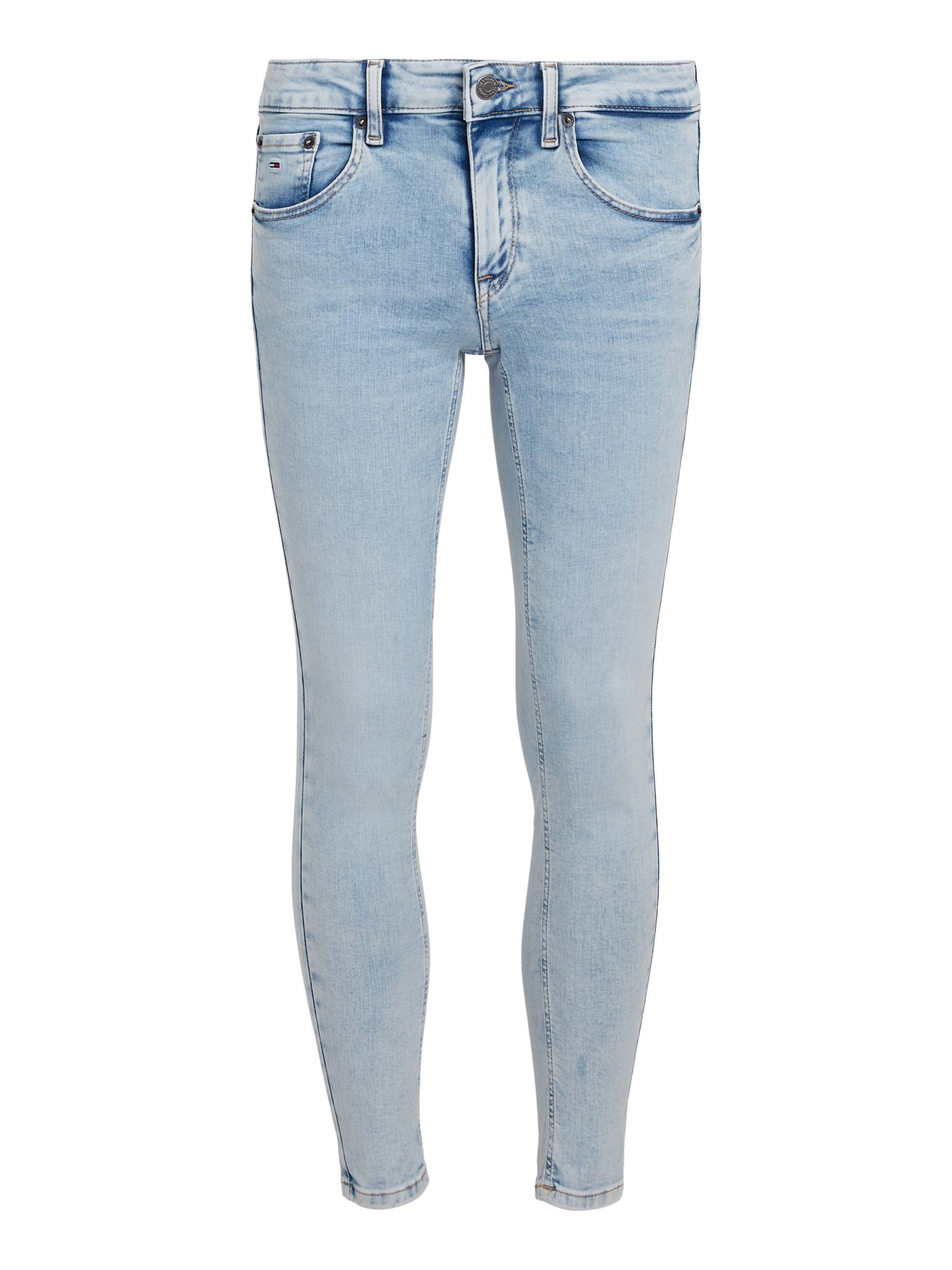 Tommy Jeans Bequeme Jeans »Scarlett Low Waist Skinny«, mit Ledermarkenlabel von Tommy Jeans