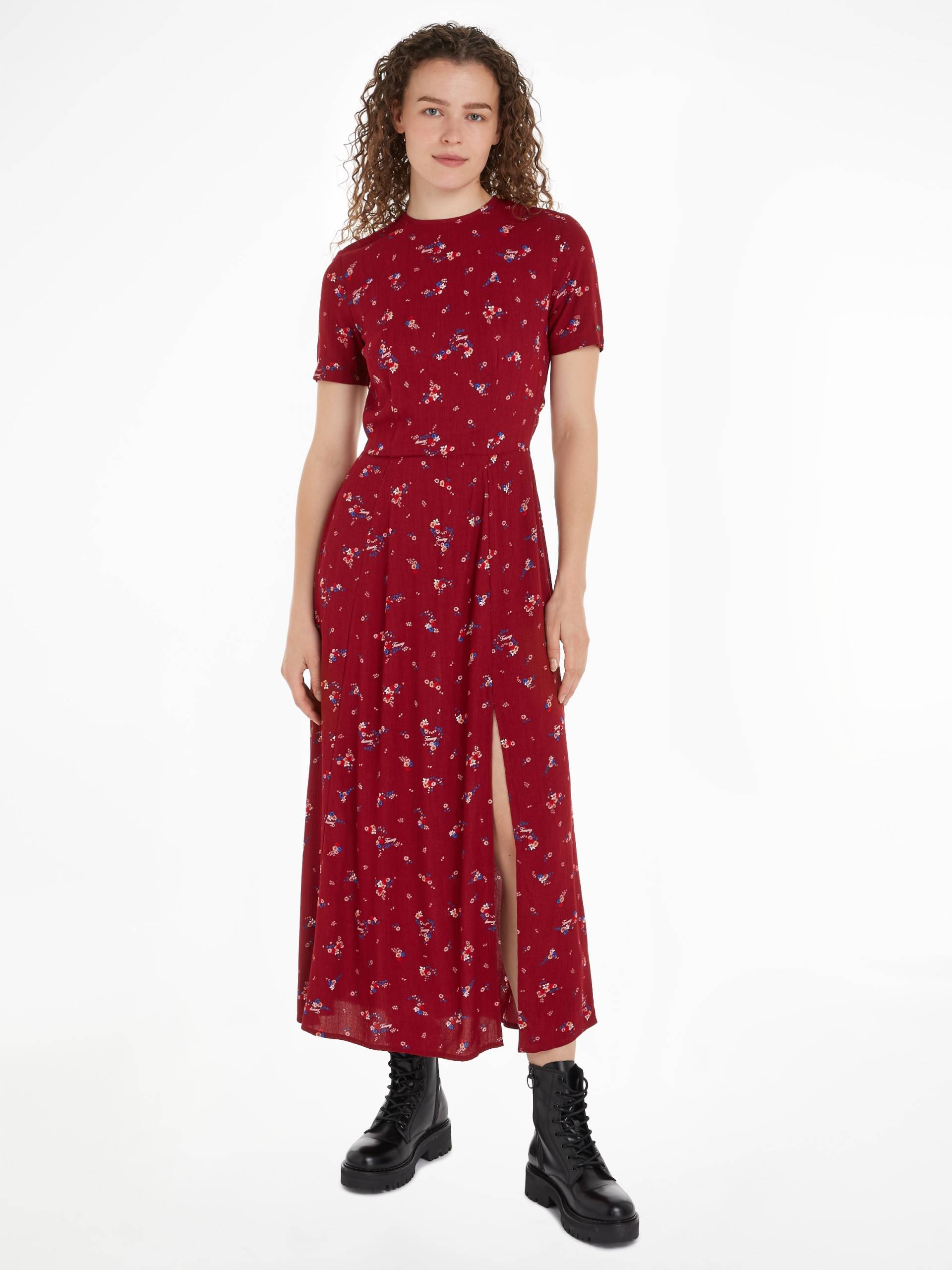 Tommy Jeans Blusenkleid »TJW FLORAL MIDI DRESS«, mit Blumenprint von Tommy Jeans