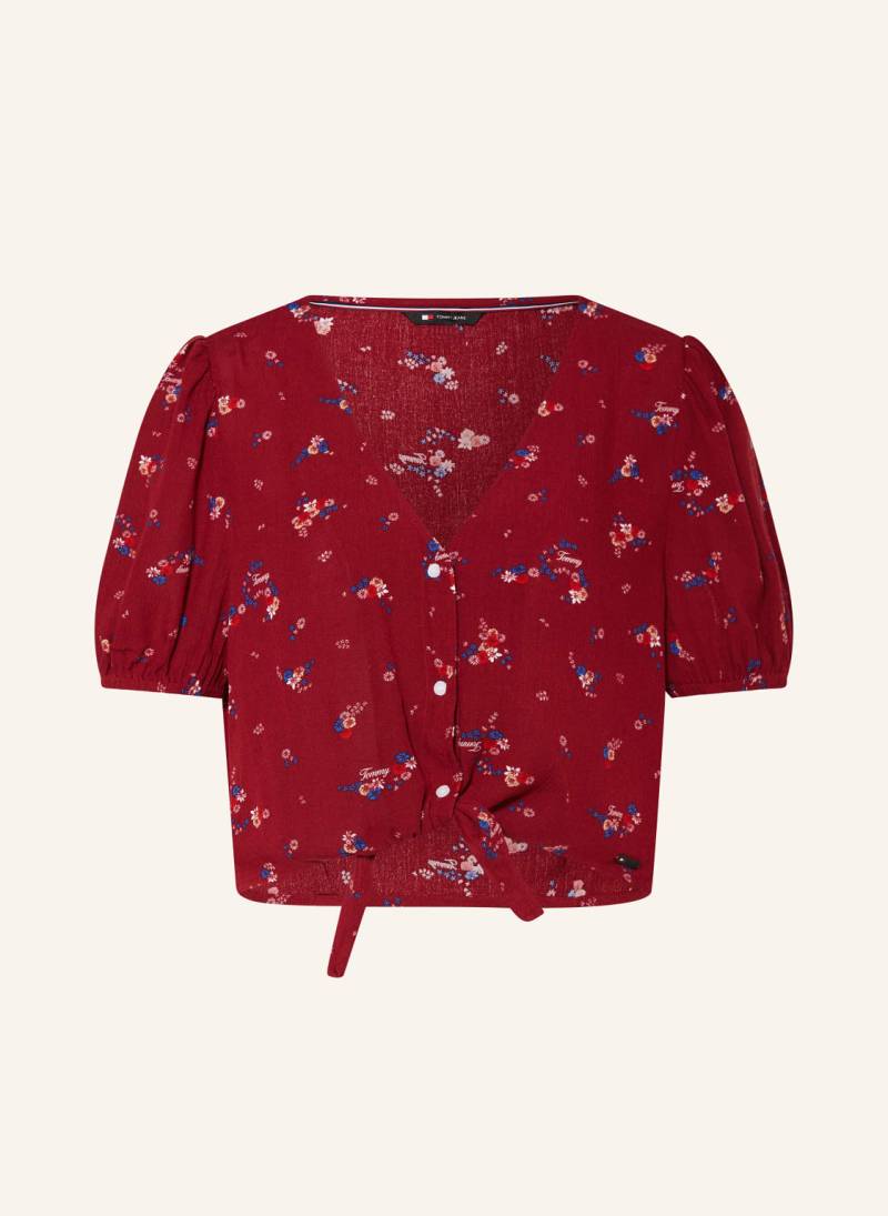 Tommy Jeans Blusenshirt rot Tommy Jeans Blusenshirt rot von Tommy Jeans