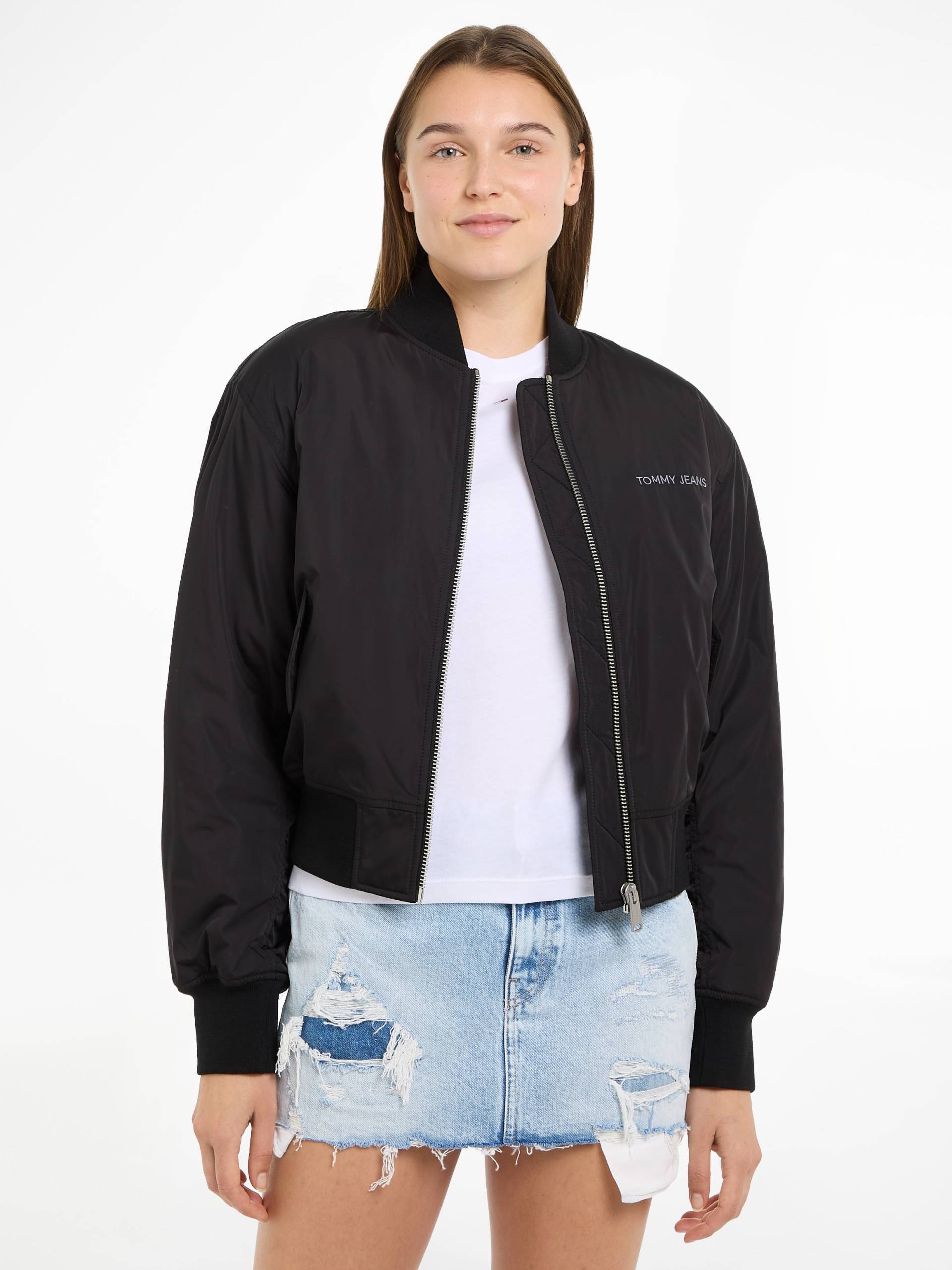 Tommy Jeans Bomberjacke »TJW ESSENTIALS BOMBER JACKET EXT«, mit Tommy Jeans Markenlabel von Tommy Jeans